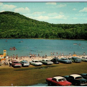 c1950s Pine Lake Park, NY Amusement Park Slide Robert Lord Birds Eye Photo A126