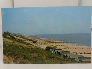 Vintage Postcard The Cliffs and Beach Frinton on Sea Essex 1960s