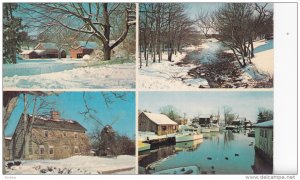 Multi-View, Winter Scenes, Jackrabbit Service, EAST NORWICH, New York, 40-60's