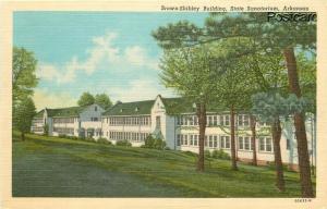 AR, Logan, Arkansas, State Sanatorium, Brwon-Shibley Building, Curteich OC632-N