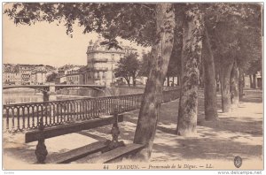 VERDUN, Promenade de la Digue, Meuse, France, 00-10s