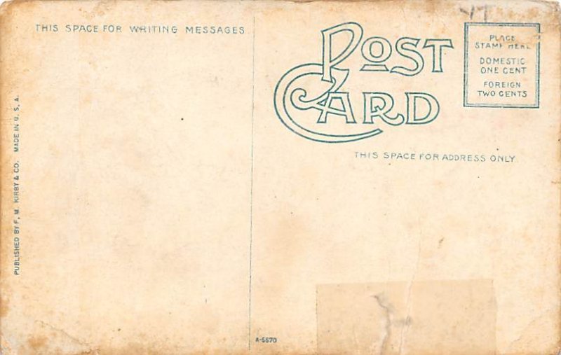 Public Library Dayton OH USA Postcard