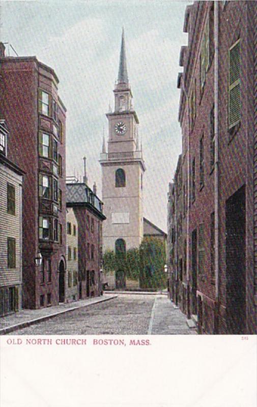 Massachusetts Bostom Old North Church