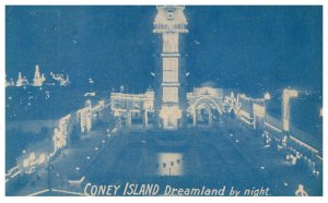 New York Coney Island Dreamland at night