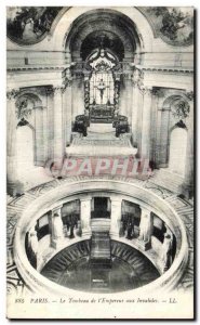 Old Postcard Paris Tomb of Emperor Napoleon 1st Disable