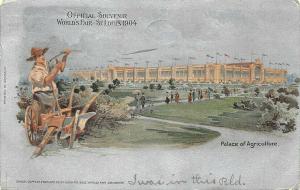 1904 World's Fair St Louis MO Palace of Agriculture Postcard