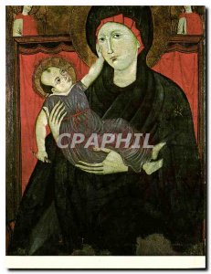 Modern Postcard Virgin and Child Master della Maddalena