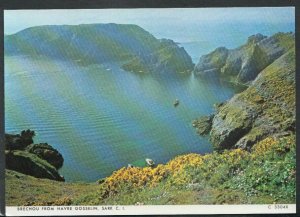 Channel Islands Postcard - Brechou From Havre Gosselin, Sark     T4094