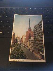 Vtg Postcard: York Street, Sydney Australia