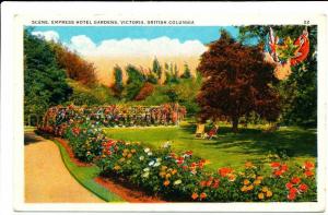 VICTORIA BC - Empress Hotel Gardens