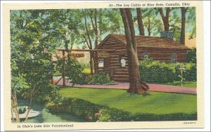 Log Cabin at Blue Hole, Castalia Ohio