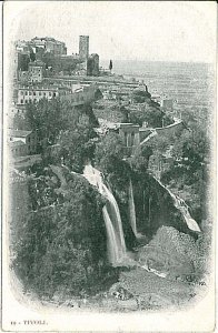 VINTAGE POSTCARD - ROME - TIVOLI-