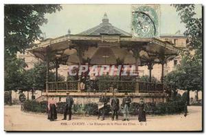 Clichy Old Postcard kiosk and place of festivals