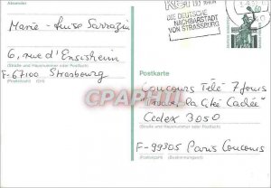 Entier Postal F-67100 Strasbourg Marie Sarrazui