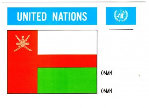 Flag, Oman, United Nations