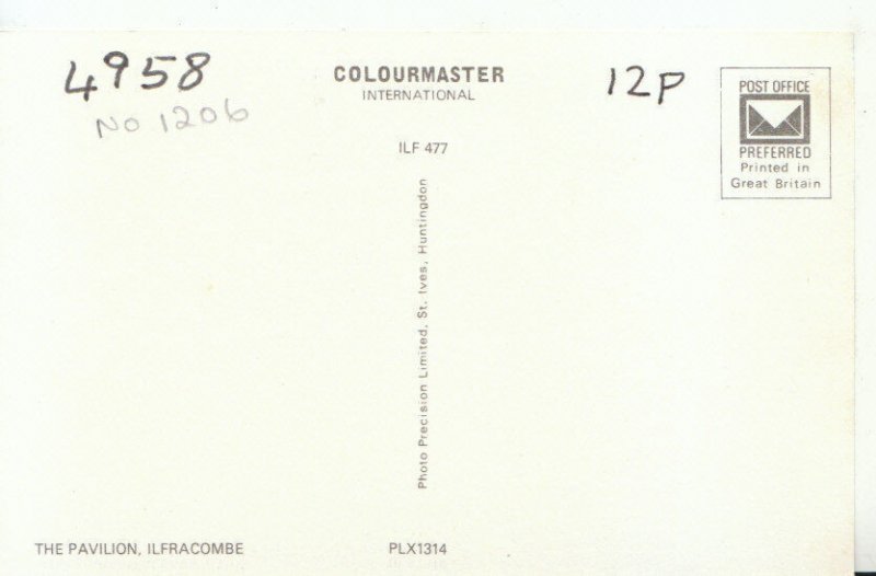 Devon Postcard - Ilfracombe Pavilion, Pitch and Putt Golf Course Ref 19984A