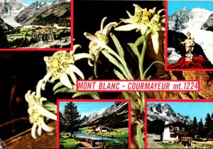 Italy Courmayeur Mont Blanc Multi View 1969
