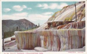 Pulpit Terrace Yellowstone National Park