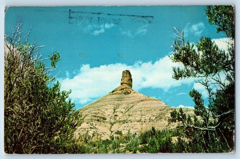 1971 North Chimney Flaming Gorge National Recreation Area Utah-Wyoming Postcard