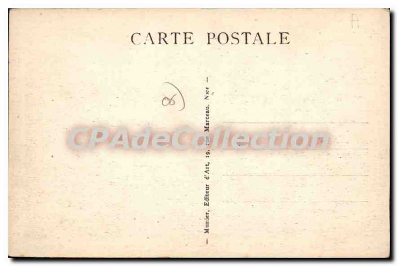 Postcard Old SOSPEL old bridge over the Bevera