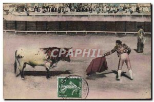 Postcard Old Bulls Bullfight Race