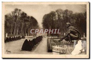 Little Table of Versailles - L & # 39Aiguiseur the famous bronze Versailes ga...