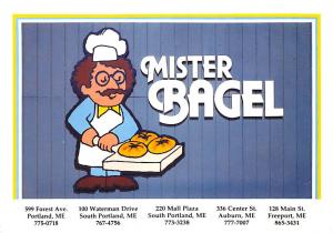 Mister Bagel Advertising Unused 