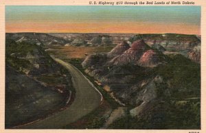 US Highway #10 Trought the Badlands,ND