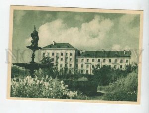 470352 USSR 1956 year Estonia Narva Pushkin's square postcard