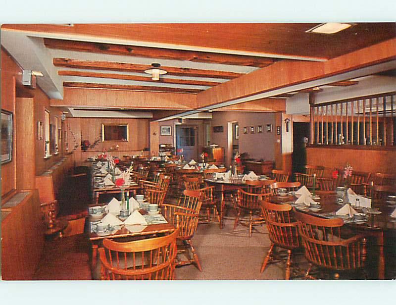 Unused Pre-1980 CARRIAGE ROOM RESTAURANT Boiling Springs PA v7999-13