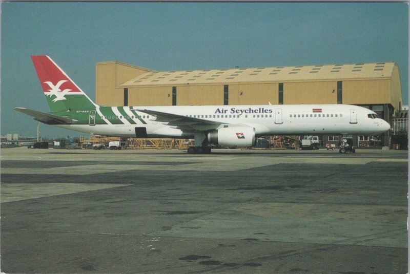 Aviation Postcard - Boeing 757 28AER Air Seychelles Aeroplane RR18429