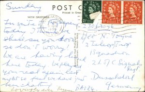 RPPC DEVON TEIGNMOUTH Ness Caf� Exterior Real Photo Postcard