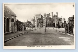 RPPC Government House Sydney Australia UNP Unused Postcard H17