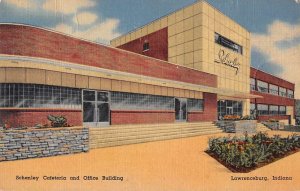 Lawrenceburg Indiana Schenley Cafeteria and Office Building Postcard AA43779