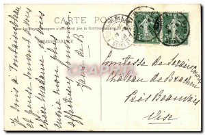 Old Postcard Fontainebleau La Foret Gorge Franchard