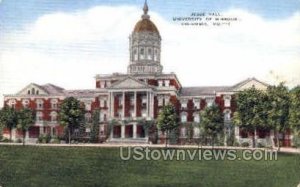 Jesse Hall, Univ. of Missouri in Columbia, Missouri