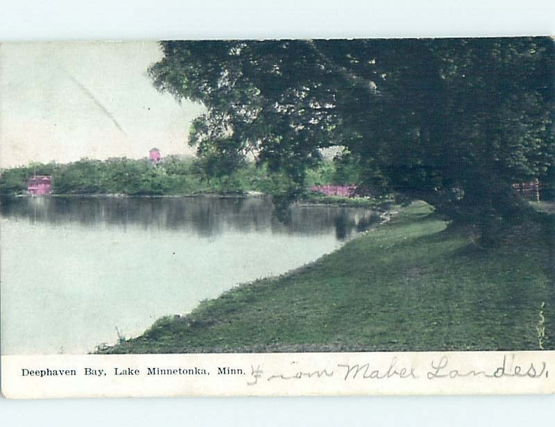 Divided-Back DEEPHAVEN BAY Lake Minnetonka - Tonka Bay by Minneapolis MN hp6097