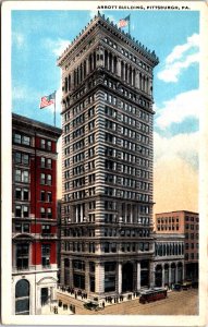 USA Arrott Building Pittsburgh Pennsylvania Vintage Postcard 09.60