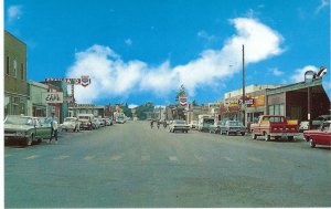 Main Street McCall Idaho Standard Oil Service Station Rexall Drug Pegs Cafe