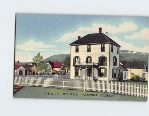 Postcard Healy House Leadville Colorado USA