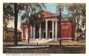 John M. Greene Hall, Smith College Northampton, Massachusetts MA