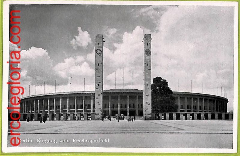 af9936 - GERMANY - VINTAGE POSTCARD Postcards - Berlin - Stadium SPORT-