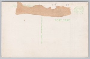 Comics~Artist Was Standing~Bow and Arrow Wedding~Vintage Postcard