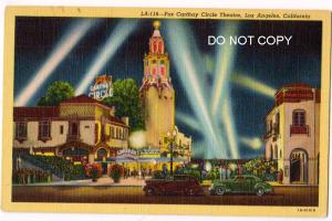 Fox Carthay Circle Theatre, Los Angeles Ca