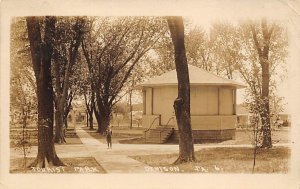 Tourist Park Real Photo Denison, Iowa  