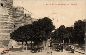 CPA ANGERS - Boulevard du Chateau (296909)