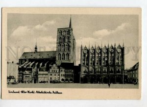 3150984 GERMANY STRALSUND Aller Markt Vintage postcard