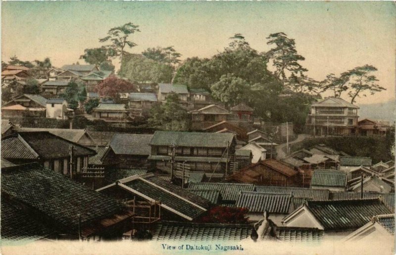 CPA AK NAGASAKI View of Daitokuji JAPAN (609436)