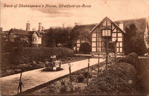 England Stratford On Avon Back Of Shakespeare's House