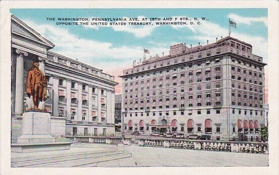 The Washington Pennsylvania Avenue at 15th And F Streets Northwest Oppostite ...